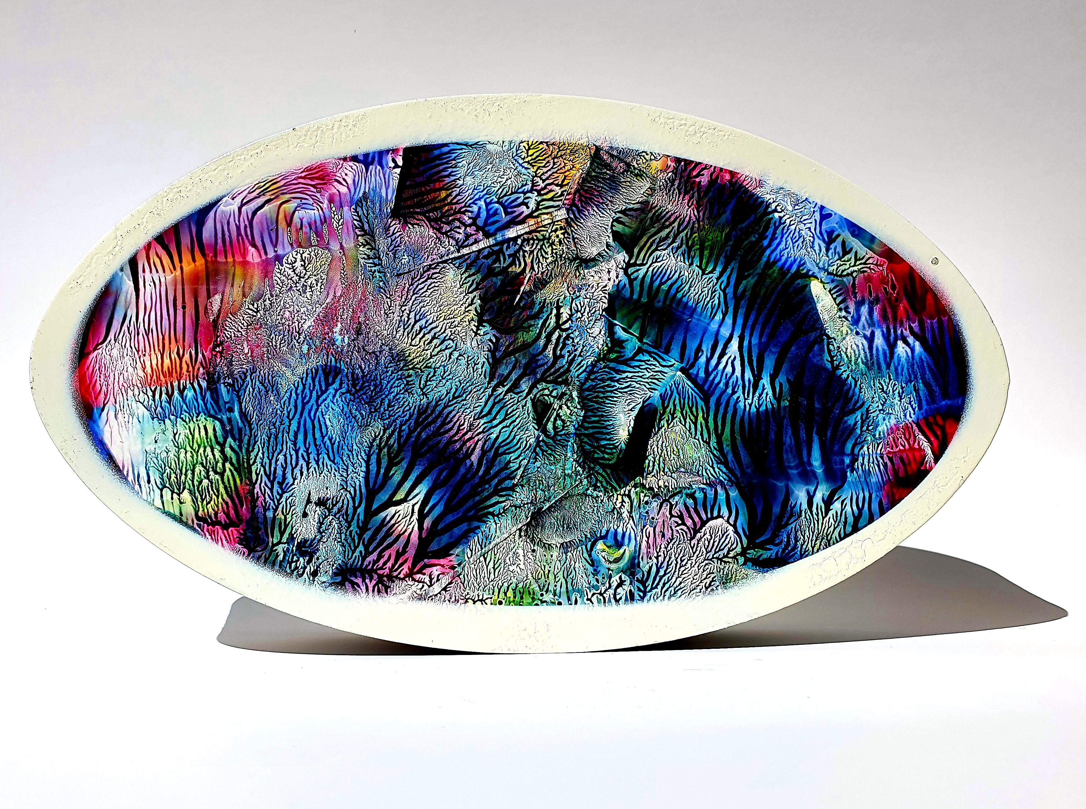 MDF Üzerine Akrilik Boya 15x25 cm Denge 12 2021